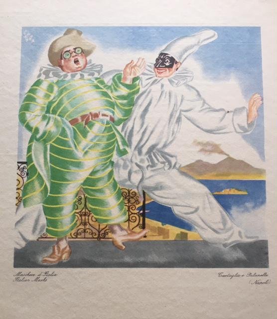 Tartaglia e Pulcinella(Napoli)
