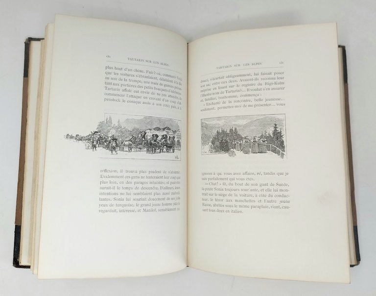 Tartarin sur les Alpes.&amp;nbsp;Nouveaux exploits duh&amp;eacute;ros tasconnais. Illustr&amp;eacute; d'Aquarelles par …