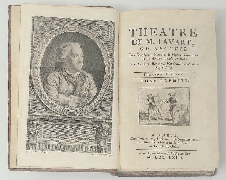 Th&amp;eacute;&amp;acirc;tre de M. Favart, ou Recueil des Com&amp;eacute;dies, Parodies, &amp;amp; …