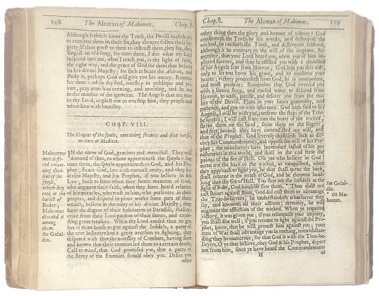 The Alcoran of Mahomet, translated out of Arabique into French, …
