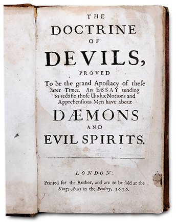 The Doctrine of Devils. An Essay tending to rectifie those …