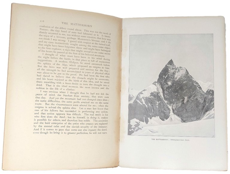 The Matterhorn. With an introduction by Edmondo De Amicis.