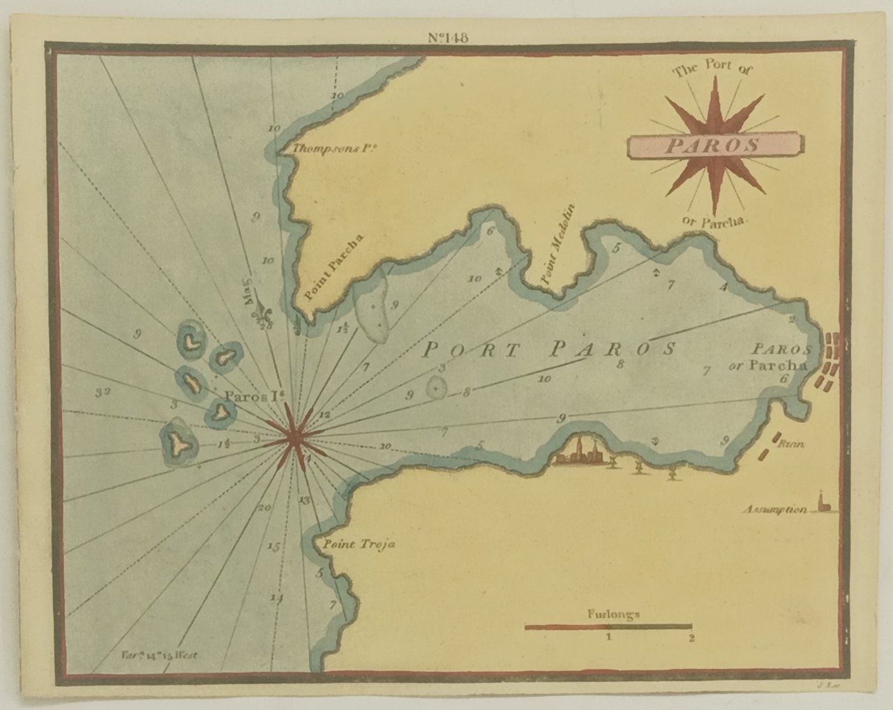 The Port of Paros or Parcha.