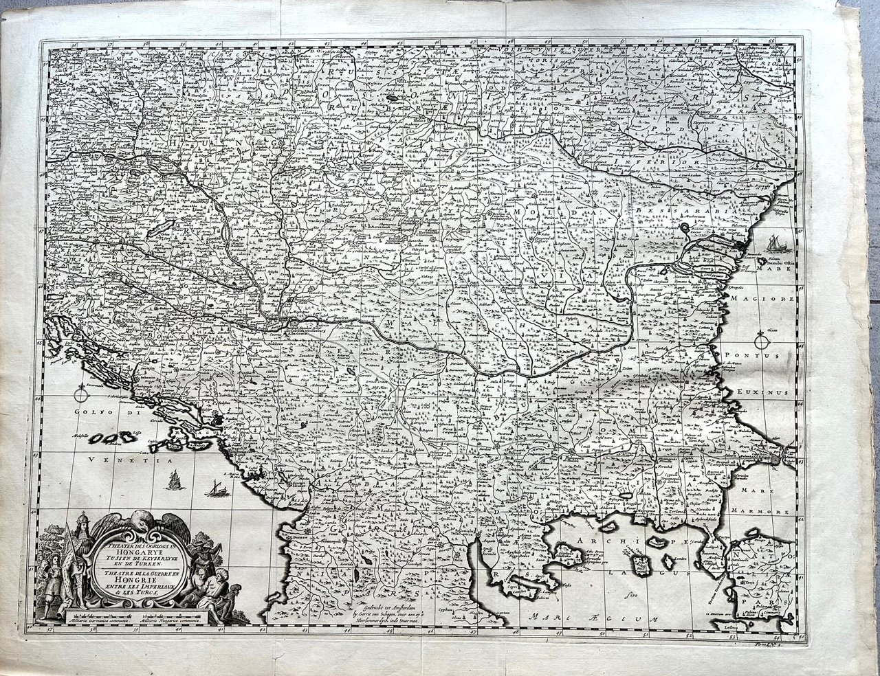 Theater des oorlogs in Hongarye tussen de keyserlyke en de …