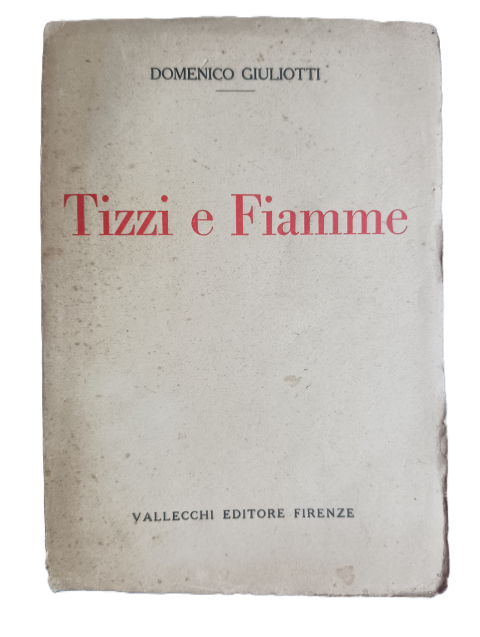 Tizzi e fiamme. | Immagine principale