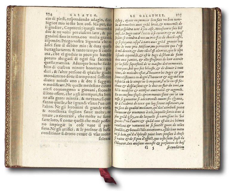Trattato de Costumi, opera di M. Giovanni della Casa. Fatto …
