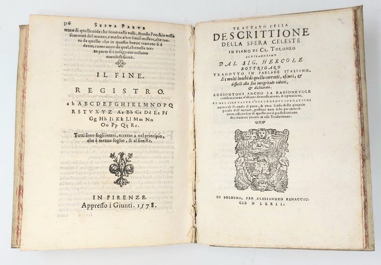 Trattato dell'Uso, e Fabbrica dell'Astrolabio. Con il Planisferio del Roias …