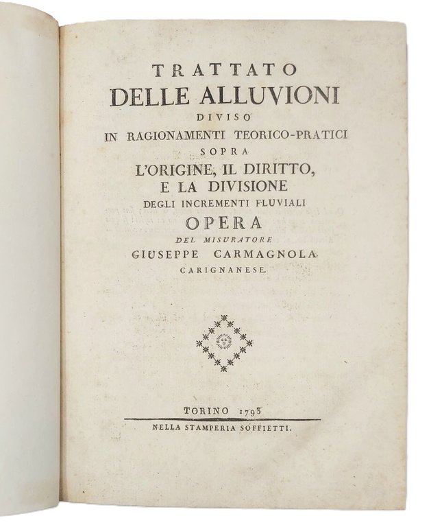 Trattato delle Alluvioni. Diviso in ragionamenti teorico-pratici sopra l'origine, Il … | Immagine Gallery 5