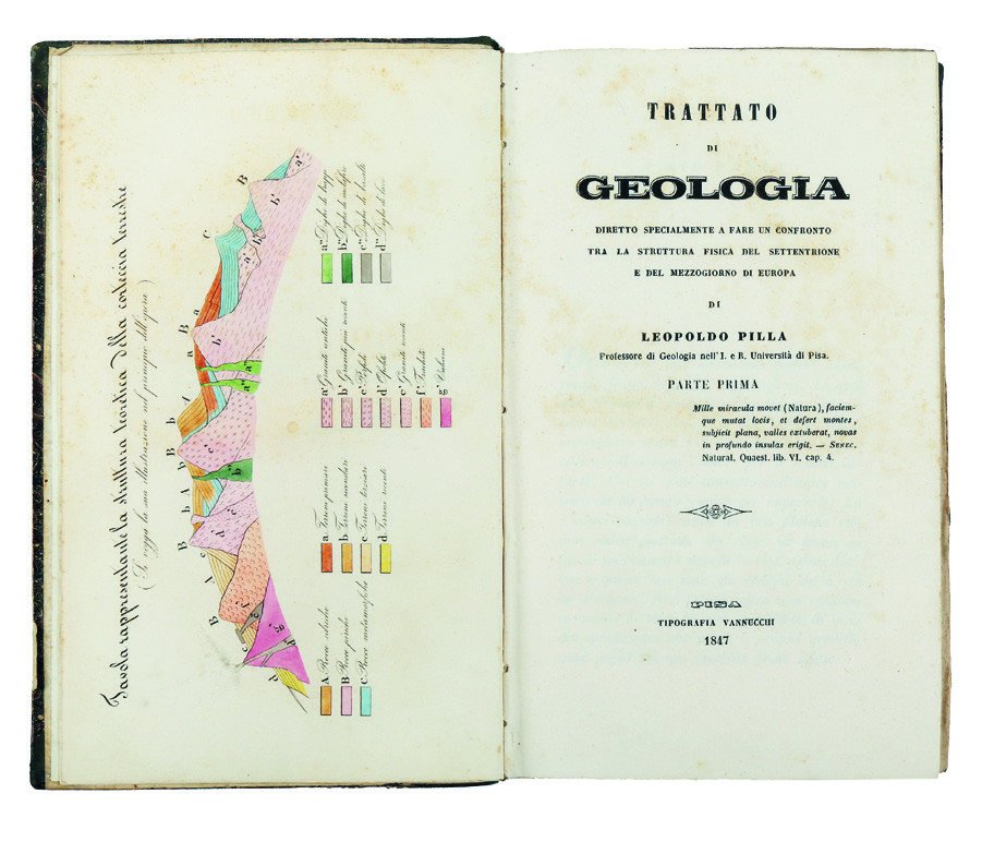 Trattato di geologia. Diretto specialmente a fare un confronto tra …