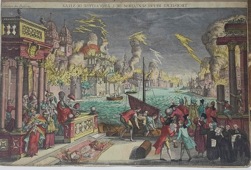 Troisi&amp;egrave;me representation de l'apocalypse de S. Jean.