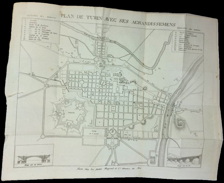 Turin &amp;agrave; la Port&amp;eacute;e de l'Etranger ou Description des palais, …