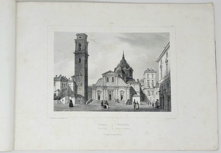 Turin et ses environs. Recueil de Vues dessin&amp;eacute;es d'apr&amp;egrave;s nature. …