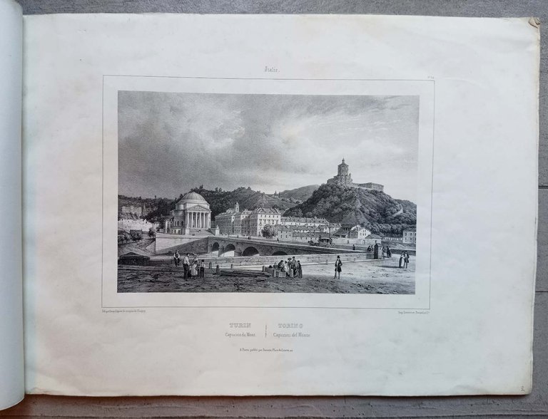 Turin et ses environs. Recueil de Vues dessin&amp;eacute;es d'apr&amp;egrave;s nature. …