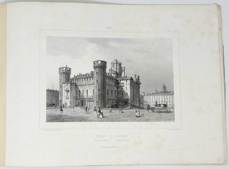 Turin et ses environs. Recueil de Vues dessin&amp;eacute;es d'apr&amp;egrave;s nature. …