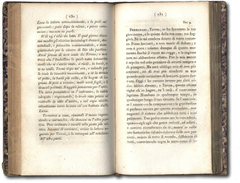 Ultime lettere di Jacopo Ortis, tratte dagli autografi.