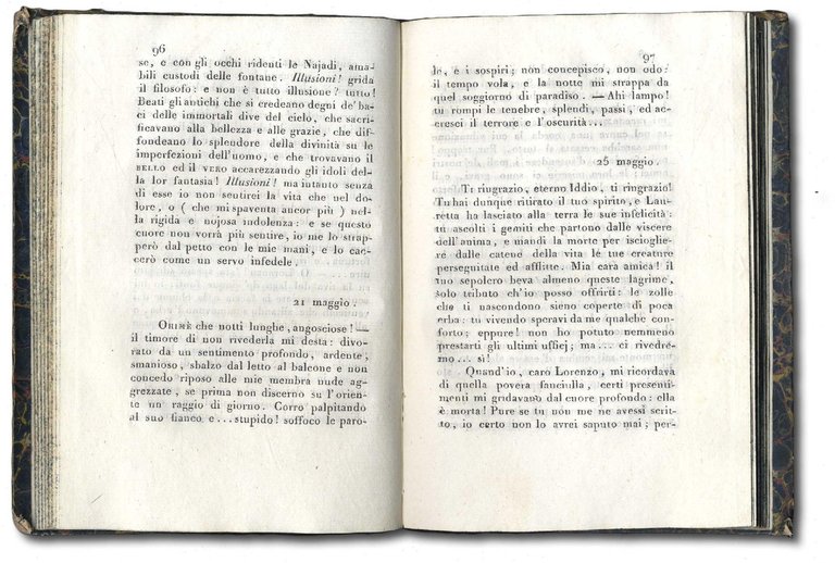 Ultime Lettere di Jacopo Ortis tratte dagli autografi. (Segue il …