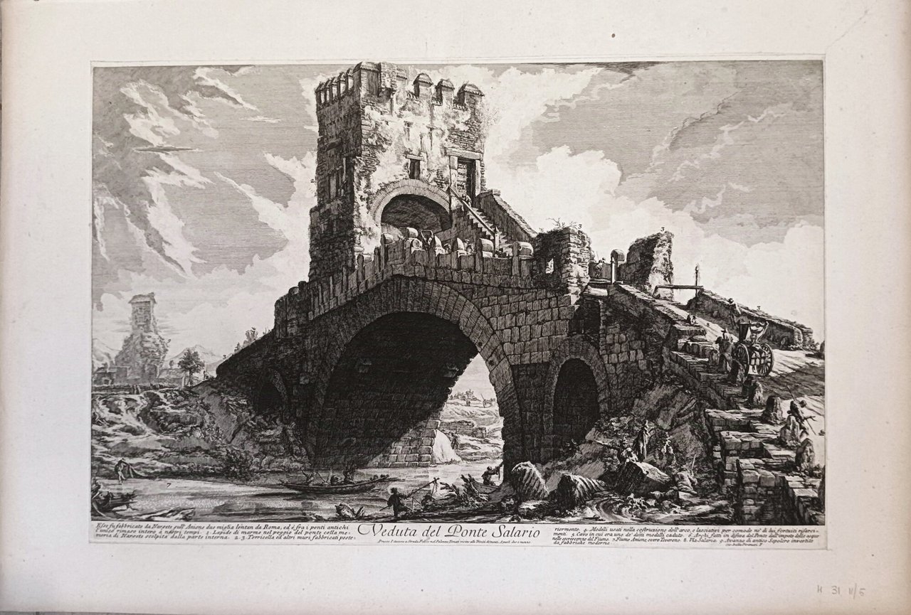 Veduta del Ponte Salario