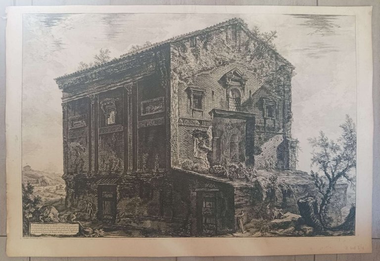 Veduta del Tempio delle Camene...