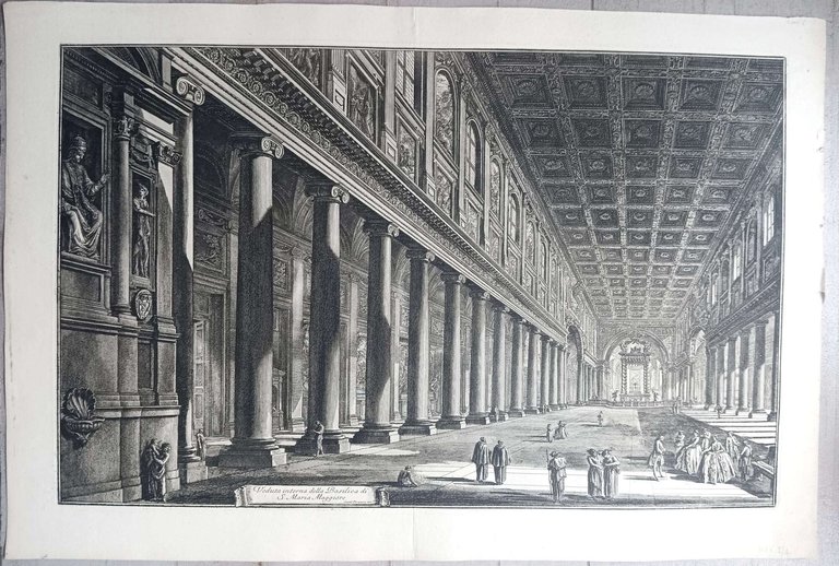 Veduta interna della Basilica di Santa Maria Maggiore