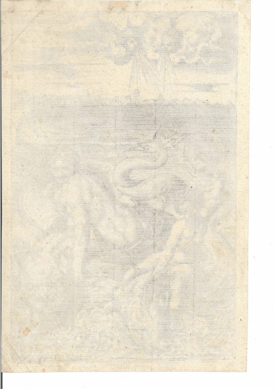 Venere e Amore portati da delfini.