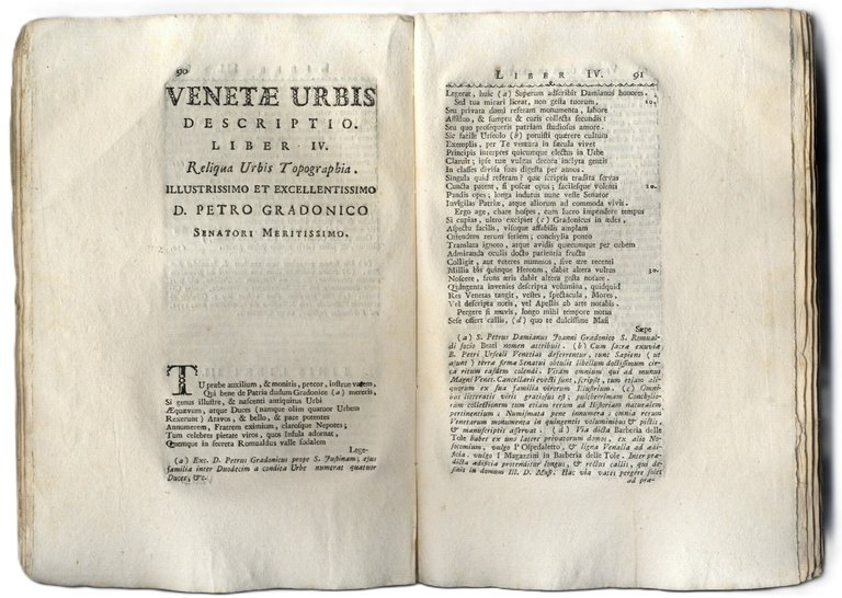 Venetae Urbis descriptio a Nicandro Jasseo P.A. concinnata anno 1760, …