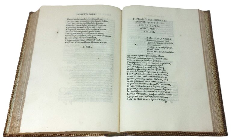 Venetias (Venetiados libri XII, et alia poemata). Pub. Francisci Modesti …