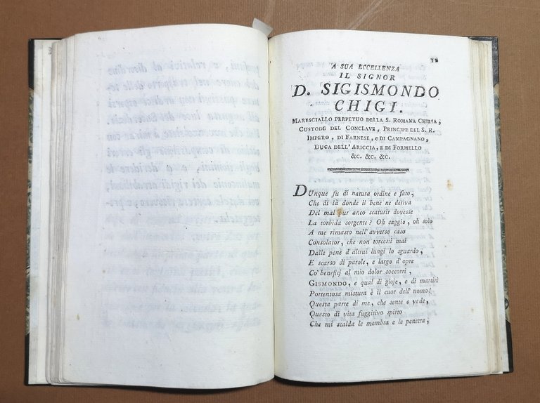 Versi dell Abate Vincenzo Monti alla Santità di N.S. Pio …