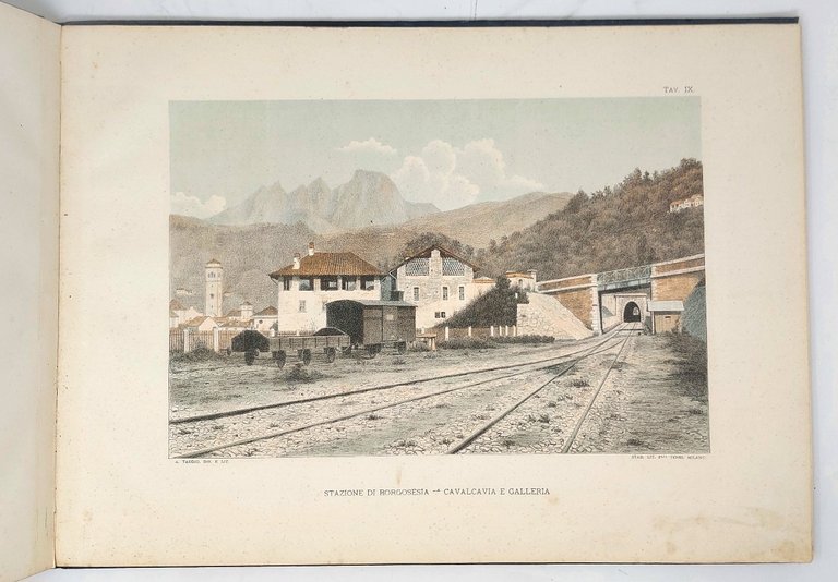 Via Ferrata Novara-Varallo. Album delle principali opere d'arte.
