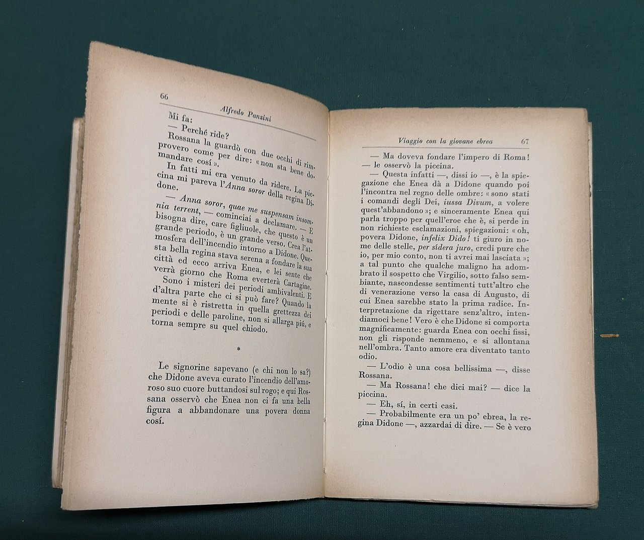 Viaggio con la giovane ebrea.