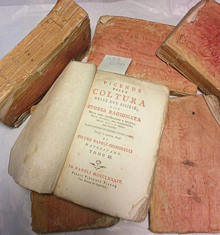 Vicende della coltura nelle Due Sicilie, o sia Storia ragionata …
