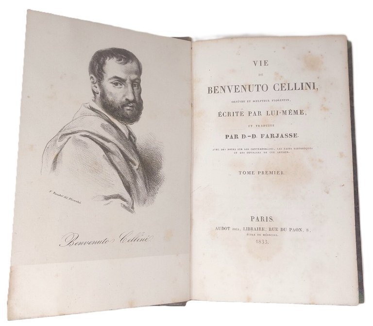 Vie de Benvenuto Cellini, orfèvre et sculpteur florentin, écrite par …