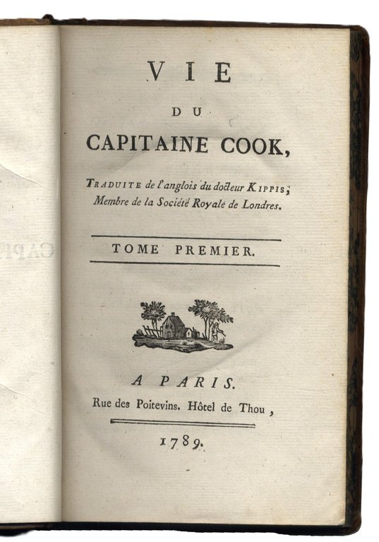 Vie du capitaine Cook.