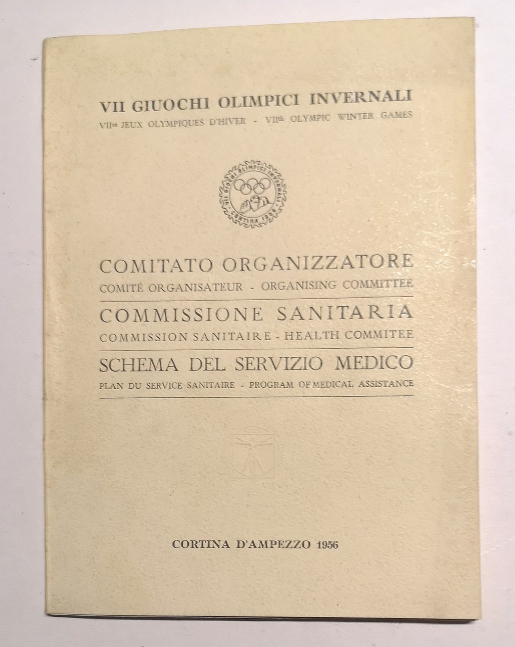 VII GIUOCHI OLIMPICI INVERNALI. Comitato organizzatore, Commissione Sanitaria, Schema del …