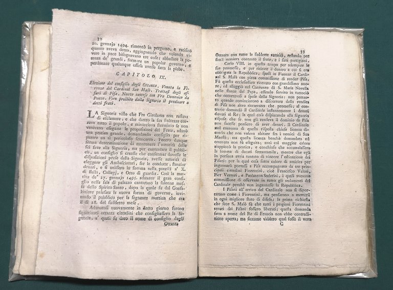 Vita del Padre Girolamo Savonarola, dell'ordine, de' Predicatori.