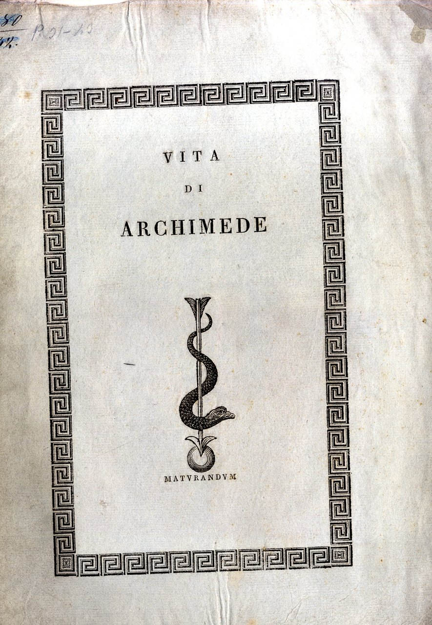 Vita di Archimede