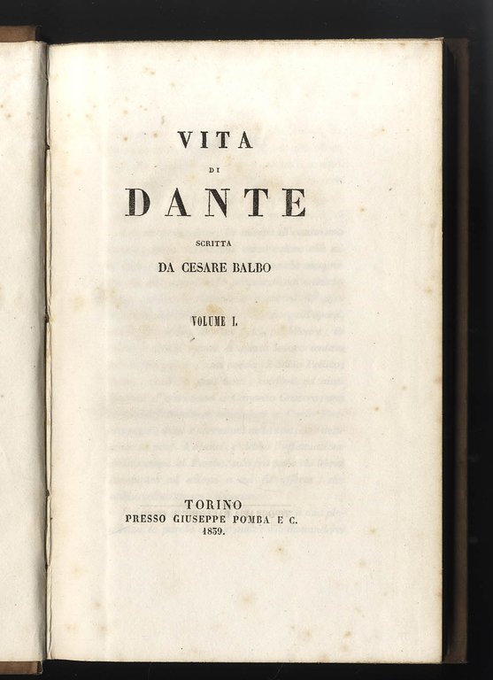 Vita di Dante.