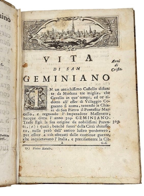 Vita di san Geminiano vescovo, e protettore di Modena scritta … | Immagine Gallery 2
