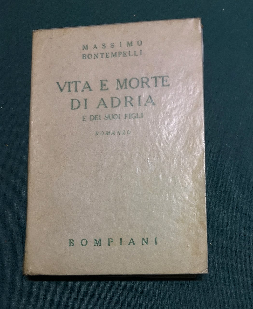 Vita e morte di Adria e dei suoi figli.