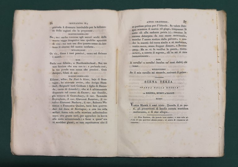 Vita e morte di Riccardo II. Tragedia.