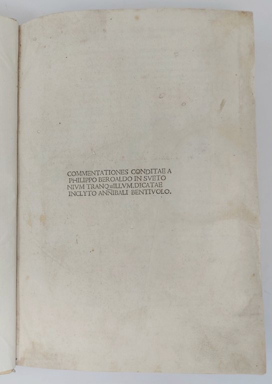 Vitae Caesarum. Commentationes conditae a Philippo Beroaldo... 