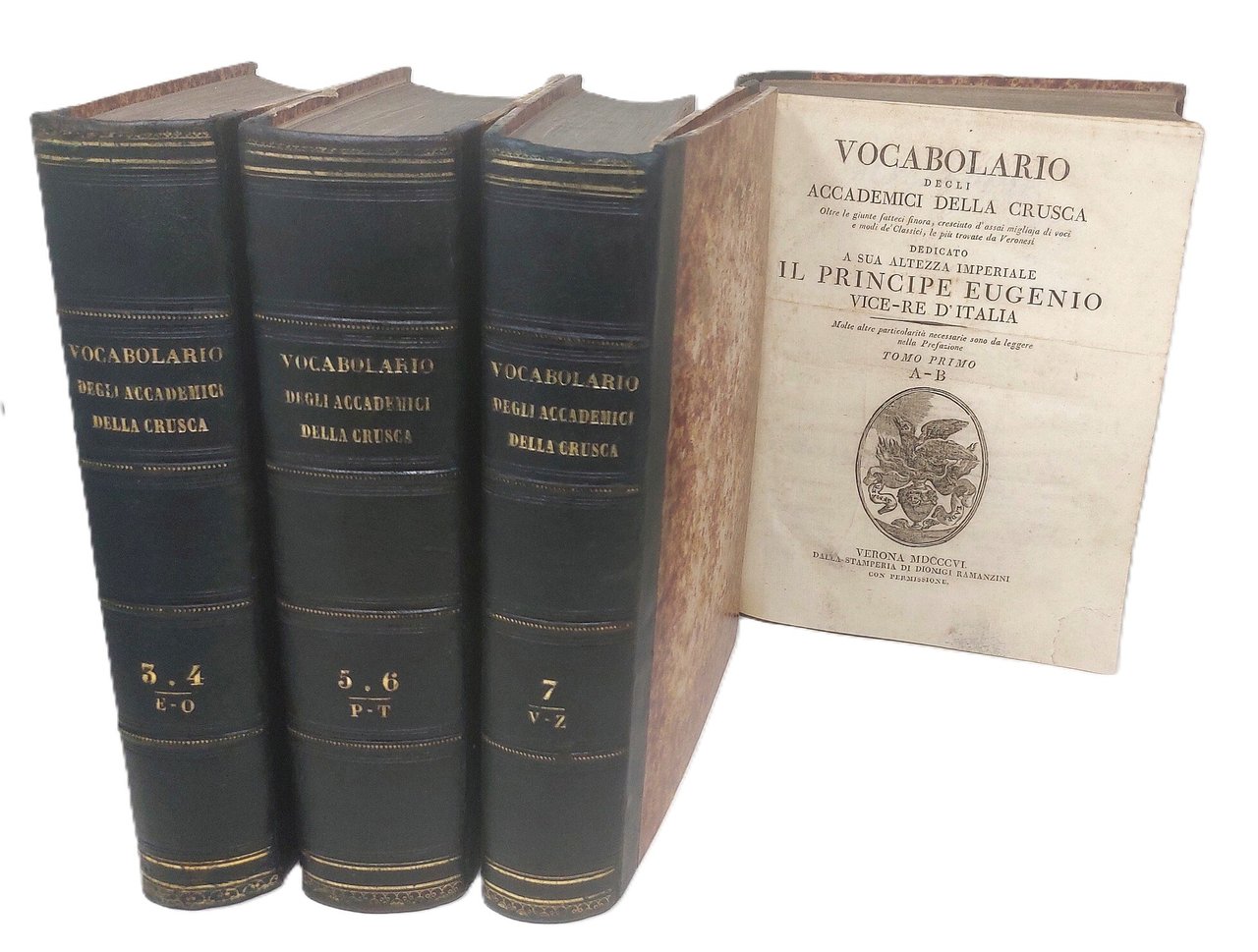 Vocabolario degli Accademici della Crusca.