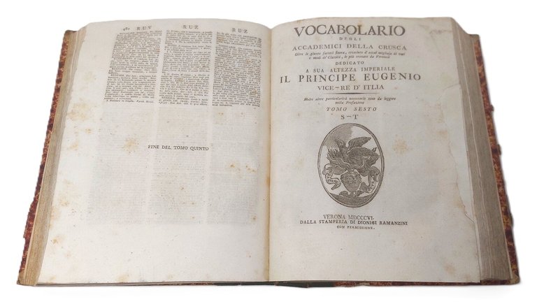 Vocabolario degli Accademici della Crusca.