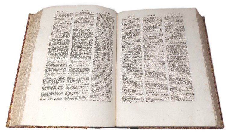 Vocabolario degli Accademici della Crusca.