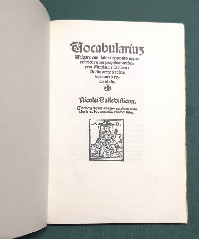 Vocabolarius vulgare cum latino apposito nuper correctum per proprium authore … | Immagine Gallery 1