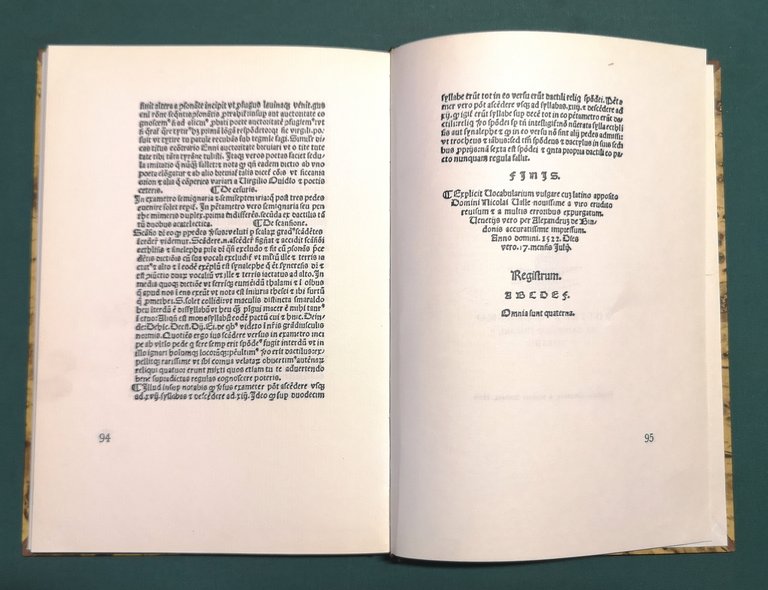 Vocabolarius vulgare cum latino apposito nuper correctum per proprium authore …