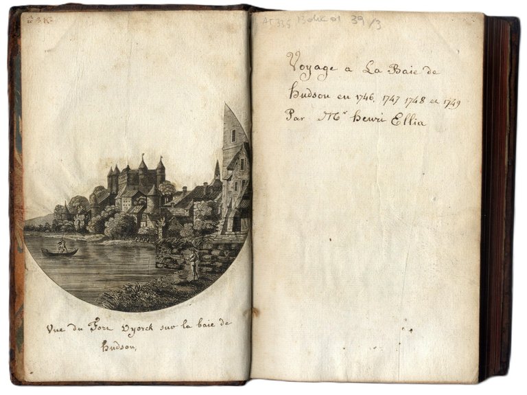 Voyage &amp;agrave; la Baye de Hudson, fait en 1746 et …