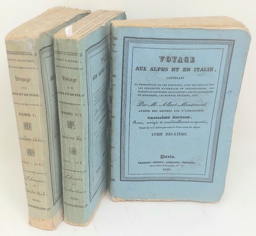 Voyage aux Alpes et en Italie...&amp;nbsp;Troisi&amp;egrave;me &amp;eacute;dition, revue, corrig&amp;eacute;e et …