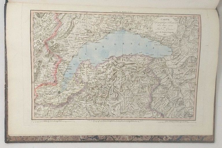 Voyage pittoresque autour du Lac de Gen&amp;egrave;ve, orn&amp;eacute; de onze …