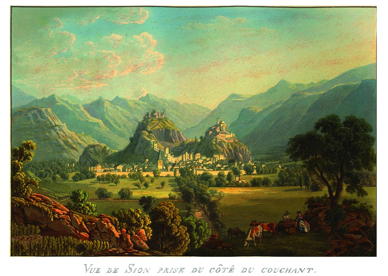 Voyage pittoresque de Gen&amp;egrave;ve &amp;agrave; Milan par le Simplon.