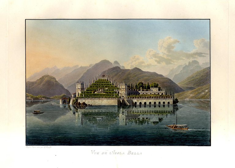 Voyage pittoresque de Gen&amp;egrave;ve &amp;agrave; Milan par le Simplon.